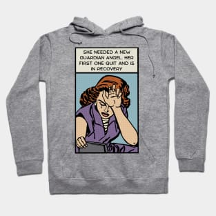 Comic Woman Needs New Guardian Angel Hoodie